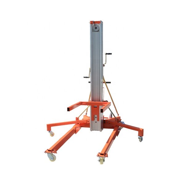Vertical Mast Lift Factory - Single Speed Hydraulic Winch Portable 600x700mm