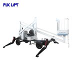 Trailer Boom Lift Factory - 16m Manual Telescopic Good Efficiency