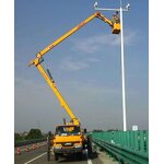 Truck Mounted Boom Lift Factory - Hook Hoist Basket All in One
