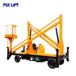 Trailer Boom Lift Factory - 16m Manual Telescopic Good Efficiency