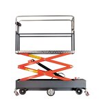 Greenhouse Work Platform Manufacturer - Mobile Garden Scissor Lift Ladder
