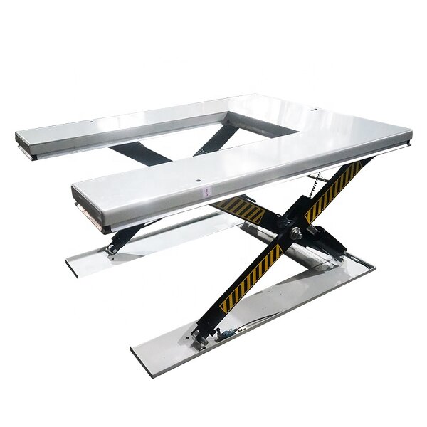 Electric Lift Table Manufacturer - Fully Electric U Shape Hydraulic Scissor Lifter