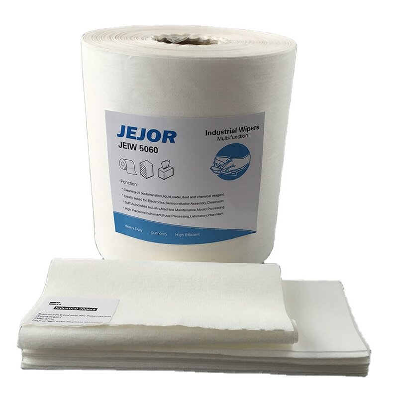Cleanroom Wipes Jumbo Roll Manufacturer - JEJOR Heavy Duty