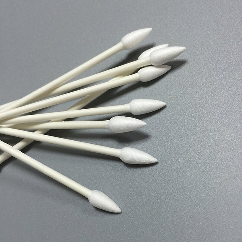 Cleanroom Cotton Swabs Stick Supplier - Double Tip Head 25pcs