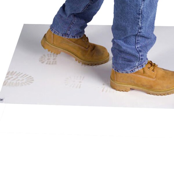 Cleanroom Sticky Mats Manufacturer - White Adhesive 30 Layers