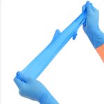 Cleanroom Nitrile Gloves Manufacturer - Industrial White Blue