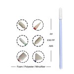 Disposable Foam Swab Manufacturer - 500 Pcs Factory Supply