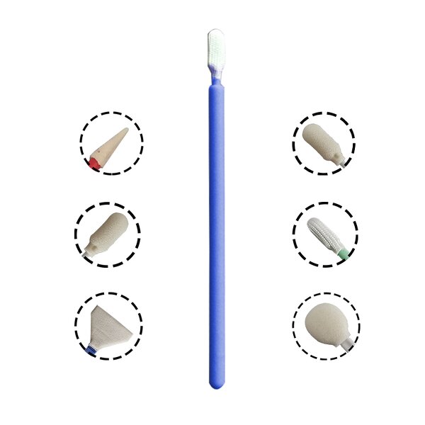 Cleanroom Polyester Swab Manufacturer - 100pcs Disposable OEM