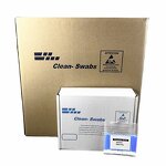 Cleanroom Swab Manufacturer - 100pcs Mini Head Polyester Fabric