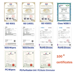 Cleanroom Latex Gloves Supplier - Class 5 100 1000 Non-slip