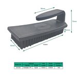 ESD Anti-static Brush Manufacturer - PCB U Type Black Nylon