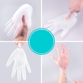 Biodegradable PVC Gloves Manufacturer - Customized Printing Food