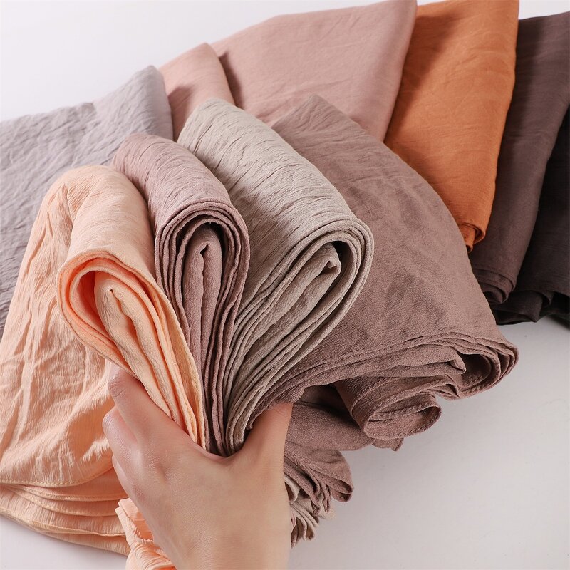 Hijabs Manufacturer - HZW-25099 Crepe for Muslim Women