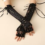 Lolita Gloves Supplier - HZS-25055 Wholesale Elbow Length