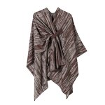 Women Poncho Supplier - HZW-25060 Fashion Reversible Oversized