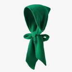 Knitted Scarf Supplier - HZW-61001 Women Winter Hooded Long