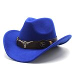Cowboy Topper Hat Supplier - HZM-25330 Vintage Jazz Western