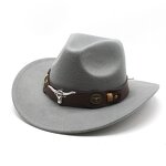 Cowboy Topper Hat Supplier - HZM-25330 Vintage Jazz Western