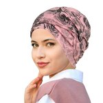 Flower Twisted Hat Manufacturer - HZM-25588 Multi Color Fashion