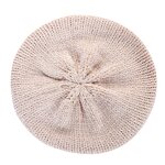 Knitted Beret Manufacturer - HZM-22355 Chenille Yarn Polyester