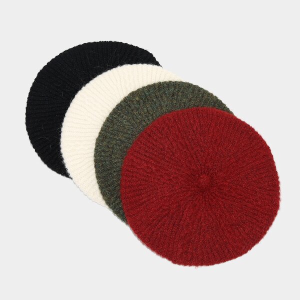 Knitted Beret Supplier - HZM-25628 Winter New Fashion Women