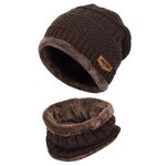 Winter Set Supplier - HZM-18178 Men Women Beanie Hat Scarf