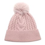Fleece Knitted Hat Supplier - HZM-25644 Winter Thickened Pom-Poms