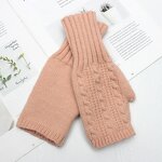 Wrist Warmers Manufacturer - HZS-25050 Women's Acrylic Half-Finger