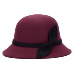Winter Wool Hat Manufacturer - HZM-60899 Women's 1920s Vintage