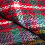 Kids Poncho Supplier - HZW-25062 Fashion Plaid Knitted