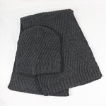 Chunky Knitted Hat Supplier - HZM-25251 Thick Warm Autumn Chunky