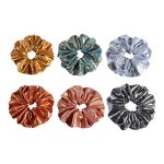 Shiny Scrunchies Supplier - HZO-25124 New Arrival Leather Feeling