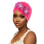 Bonnet Manufacturer - HZM-25634 Hot Sale Soft Flower Knot