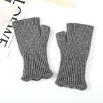 Fingerless Gloves Supplier - HZS-25058 Knitted Stretch Winter