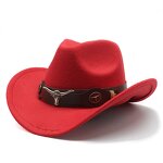 Cowboy Topper Hat Supplier - HZM-25330 Vintage Jazz Western