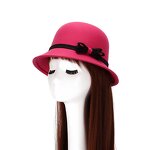 Ladies Bucket Hat Manufacturer - HZM-60799 Wool Felt Cloche