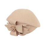 Fascinator Hat Supplier - HZM-24310 Hot Sell Lady Pillbox