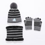 Kids Winter Set Manufacturer - HZM60627 Hat Gloves Scarf Set