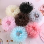 Mesh Scrunchies Manufacturer - HZO-25125 Sweet Pleated Girl