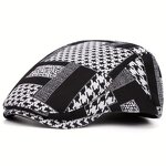 Flat Top Ivy Cap Supplier - HZM-25561 Retro Print Literary