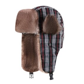 Winter Ski Hat Supplier - HZM-25451 Men Women Ear Flaps