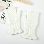 Fingerless Gloves Supplier - HZS-25058 Knitted Stretch Winter