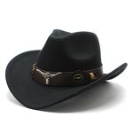 Cowboy Topper Hat Supplier - HZM-25330 Vintage Jazz Western