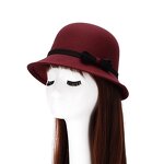 Ladies Bucket Hat Manufacturer - HZM-60799 Wool Felt Cloche