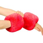 Wrist Cuffs Supplier - HZO-25138 Factory Fur Warmer Arm