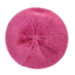 Knitted Beret Manufacturer - HZM-22355 Chenille Yarn Polyester
