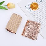 Sequin Wristband Supplier - HZS-25136 Women Bling Elastic