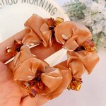 Scrunchies Supplier - HZO-25132 Fashionable Diamond Circle