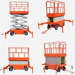 Mobile Scissor Lift Manufacturer - Wendy SJY0.5-8 Hydraulic