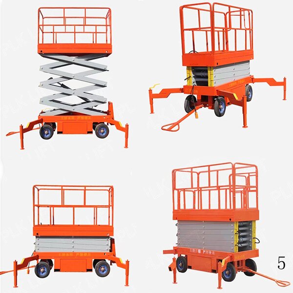 Mobile Scissor Lift Manufacturer - Wendy SJY0.5-8 Hydraulic